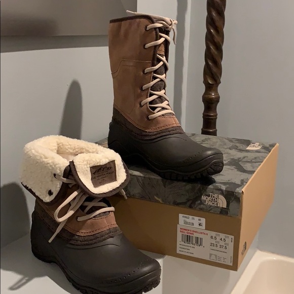 north face shellista roll down